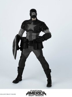 ThreeA x Marvel 1/6 NIGHT MISSION - CAPTAIN AMERICA