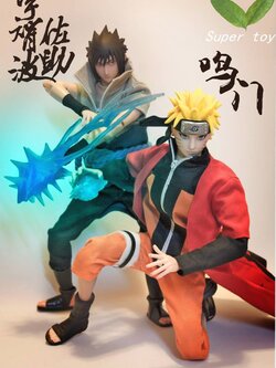 Super Toy ST01 1/6 Fire Shadow - Ninja Naruto & Ninja Sasuke Set