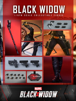 Hot Toys MMS603B 1/6 Black Widow - Black Widow (Special Edition)