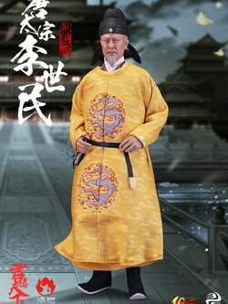 303TOYS ES3007 1/6 10TH ANIVERSARY SERIES OF EMPERORS LI SHIMIN - EMPEROR TAIZONG OF TANG (ENTRY TEXTILE VERSION)