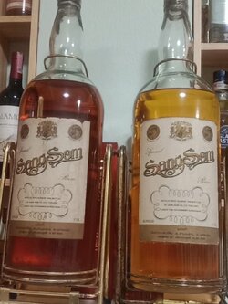 แสงโสม ขนาด4ลิตร เหล้าแสงโสมขวดใหญ่ แสงโสมเก่า