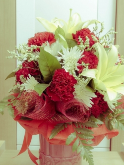 ช่อดอกไม้สด