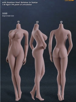 PHICEN S06B Body Stainless (Large bust, Suntan)