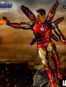 Iron Studios BDS Deluxe Art Scale 1/10 Avengers Endgame - Iron Man Mark LXXXV