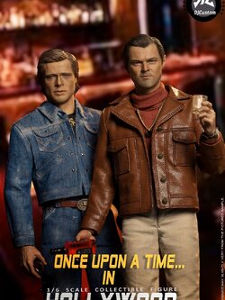 DJ-CUSTOM DJ-16005 1/6 Once Upon A Time... In Hollywood - Rick Dalton & Cliff Booth (Double sets)