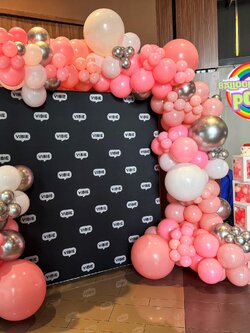 ลูกโป่งตกแต่งลูกโป่งแบรคดรอป