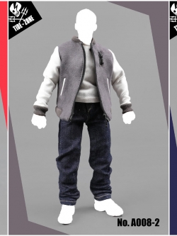 TIDE-ZONE A008 Baseball blouses suit