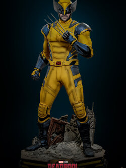 Hot Toys STA2402 Deadpool & Wolverine - Wolverine Life-Size Statue