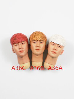 BIGBANG A-36 A , B SEUNGRI - Korean star male headsculpt