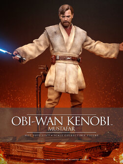 Hot Toys MMS843 Star Wars: Revenge of the Sith - Obi-Wan Kenobi (Mustafar)