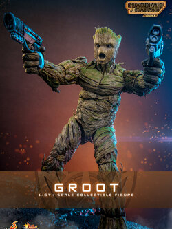 Hot Toys MMS706 1/6 Guardians of the Galaxy Vol. 3 - Groot
