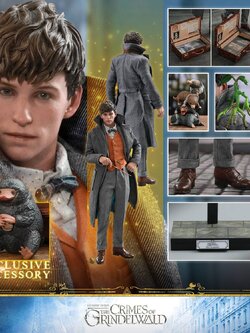 Hot Toys MMS512B FANTASTIC BEASTS: THE CRIMES OF GRINDELWALD - NEWT SCAMANDER (SE)