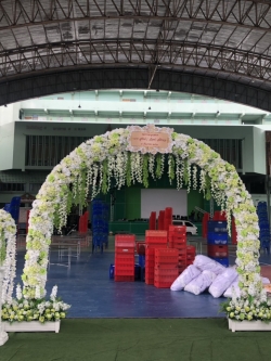 ซุ้มโค้ง งานบวช