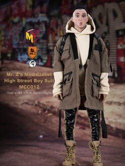MCCToys x Mr Z’s MCC012 Mini Closet - High Street Boy Suits
