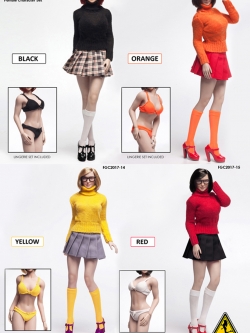 FLIRTY GIRL COLLECTIBLES FGC2017-13-15 "MYSTERY GIRL" Female Character