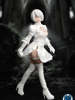 SUPER DUCK SDMINI001-B 1/12 Sexy Cosplay (White)