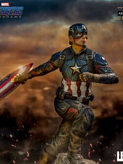 Iron Studios Deluxe BDS Art Scale 1/10 Avengers: Endgame - Captain America