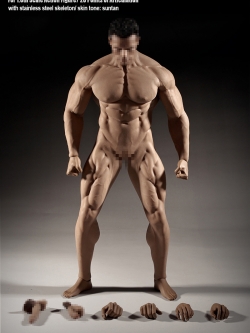 TBLeague PL2018-M35 Super Flexible Male Seamless Body