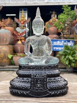 พระแก้ว 25พุทธศตวรรษ ปี2500 สีใสพาดนิล