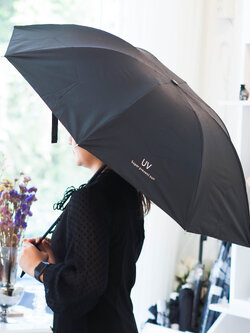 ร่มเล็กพับ 3 UV สีดำ (100ชิ้น)