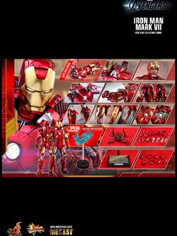 Hot Toys MMS500D27 THE AVENGERS - IRON MAN MARK VII (SE)