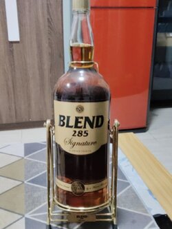 เหล้าBLEND285เก่า ขนาด4.5ลิตร ขวดใหญ่ เลิกผลิต