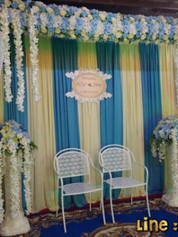 ฉากรดน้ำสังข์ 3 m x 2.4 m