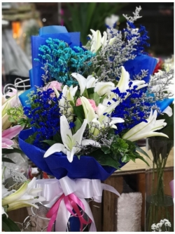 ช่อดอกไม้สด