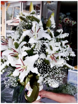 แจกันดอกไม้สด