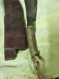 มีดหมอโบราณ ประดับปลายเขากวาง