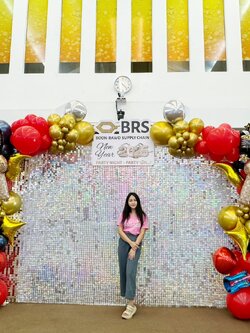 แบคดรอปตรีมอาชีพ Shimmerwall 4เมตร