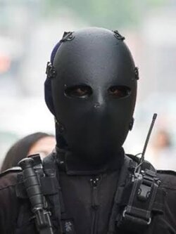 หน้ากากพรางตัว เล่นบีบีกัน สายรัดยางยืดปรับได้