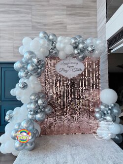 Back drop shimmer wall 1.8mx2.1m