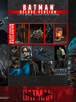 Hot Toys MMS639 1/6 The Batman - Batman (Deluxe Version)