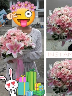 ช่อดอกไม้สด