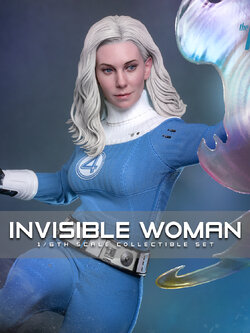 Hot Toys MMS823 The Fantastic Four: First Steps - Invisible Woman