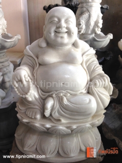 พระสังขจายบนฐานดอกบัว สูง 1 เมตร