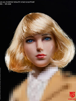 STAR MAN MS-004 1/6 All-purpose Beauty Head Sculpture