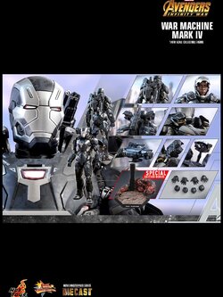 Hot Toys MMS499D26 AVENGERS: INFINITY WAR - WAR MACHINE MARK IV (SE)