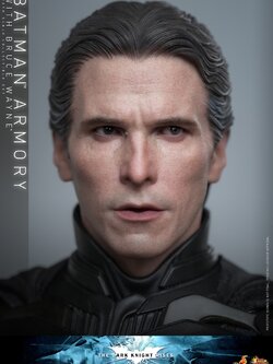 Hot Toys MMS702 1/6 The Dark Knight Rises - Batman Armory with Bruce Wayne