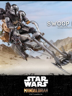 Hot Toys TMS053 1/6 Star Wars: The Mandalorian™ - Swoop Bike™