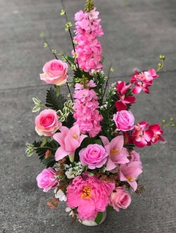 แจกันดอกไม้แห้ง