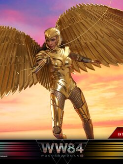 Hot Toys MMS578 Wonder Woman 1984 1/6 Golden Armor Wonder Woman (Deluxe Version)