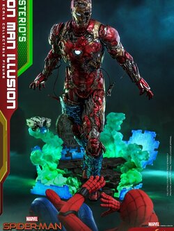 Hot Toys MMS580 1/6 Spider-Man: Far From Home - Mysterio’s Iron Man Illusion
