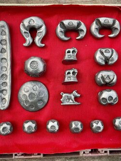 พดด้วง เงินพดด้วงโบราณ พดด้วงเก่า เงินยวงโบราณ พดด้วงรูปช้าง