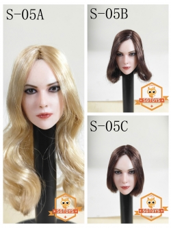 SGTOYS S-05 Female head carving