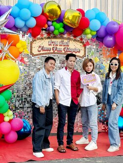 แบคดรอปตรีมงานวัด