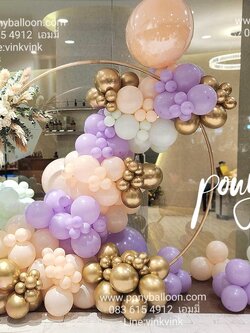 Back drop โครงกลม 2mx2m