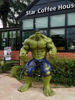 เดอะฮัคเขียว ไซต์สูง230ซม มือ1