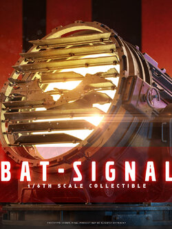 Hot Toys MMS640 1/6 The Batman - Bat-Signal